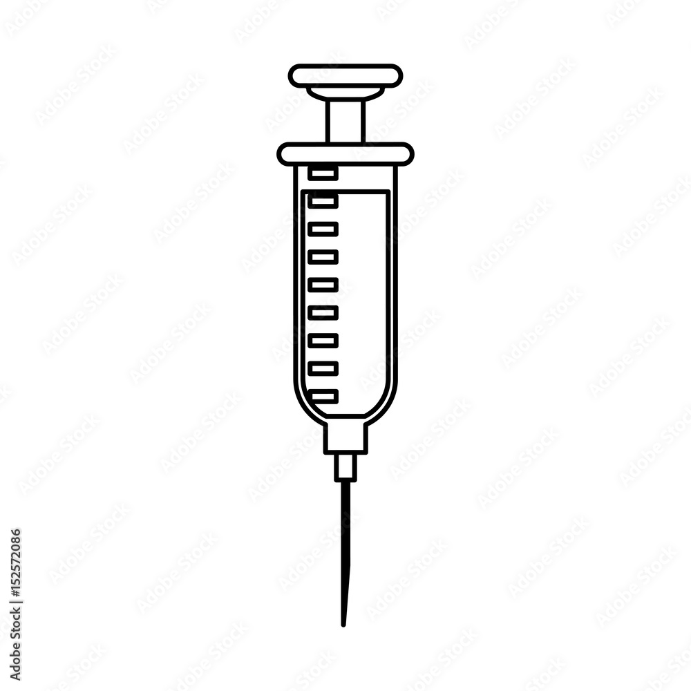 syringe with liquid icon image vector illustration design syringe with liquid icon image vector illustration design