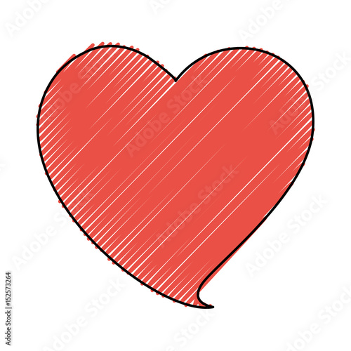 heart shape symbol ector icon illustration graphic design