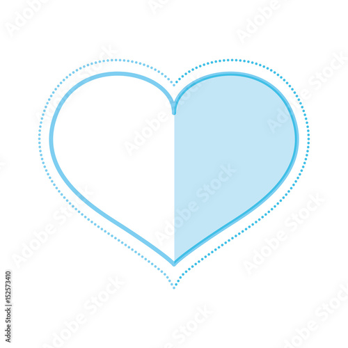 heart shape symbol ector icon illustration graphic design