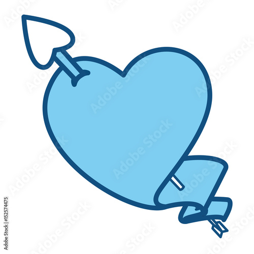 heart shape symbol ector icon illustration graphic design