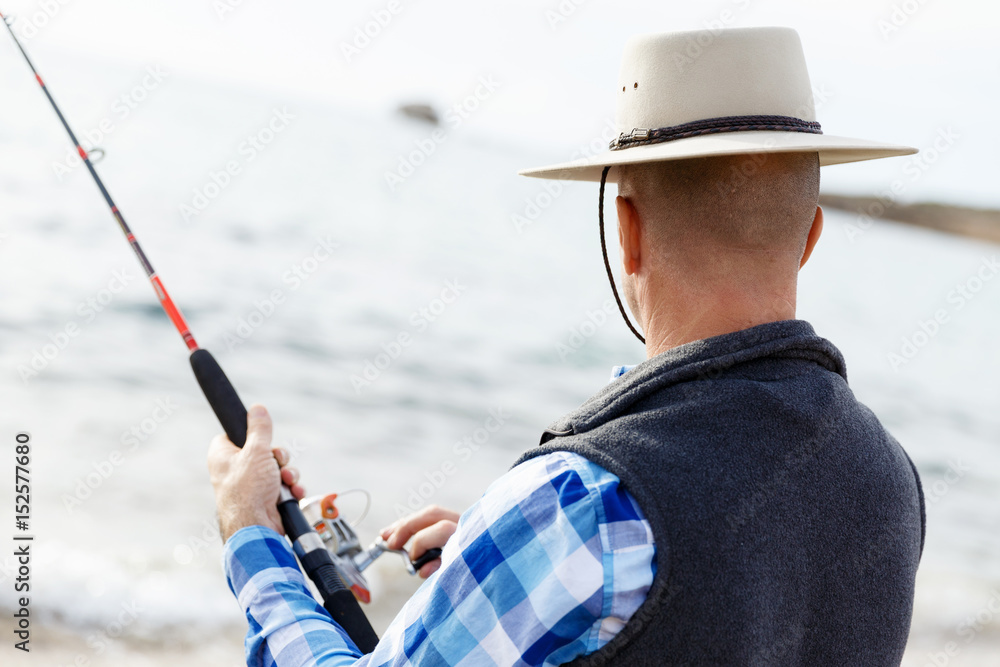 Picture of fisherman Picture of fisherman