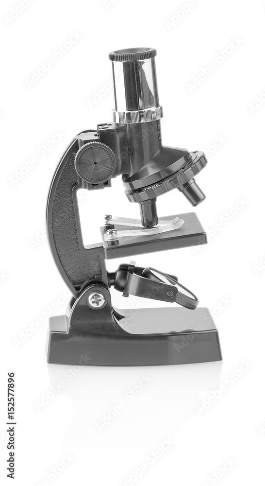 Child microscope isolated on white background. Child microscope isolated on white background.