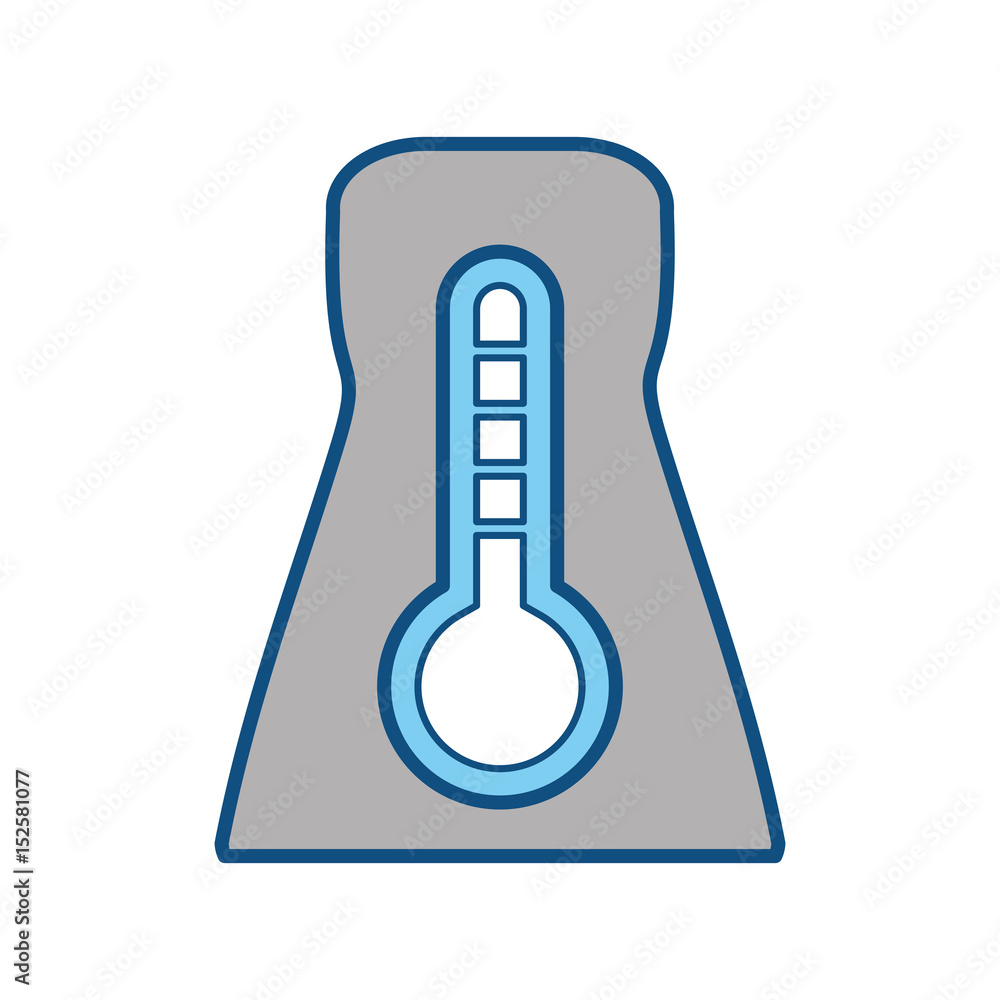 nuclear plant temperature vector icon illustration design nuclear plant temperature vector icon illustration design
