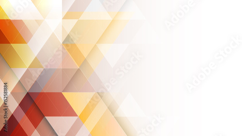 Abstract geometric vector banner.