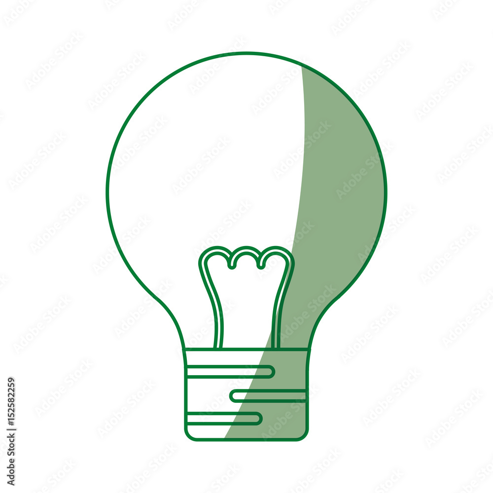 light bulb electric incandescent vector icon illustration light bulb electric incandescent vector icon illustration