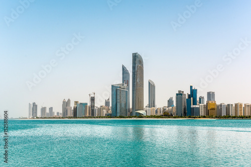 Abu Dhabi cityscape in UAE