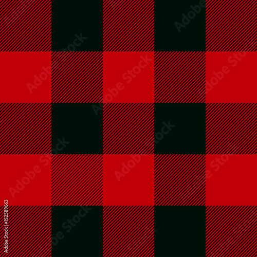 Lumberjack plaid texture, Pattern background, Vintage red plaid fabric