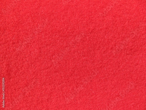 Bright red polyester fabric texture