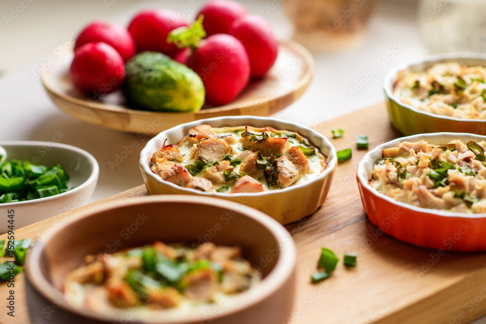 tart with chicken tart with chicken