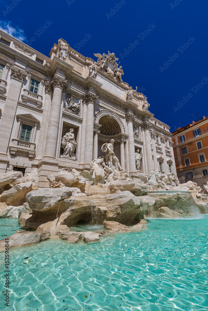 Fountain di Trevi in Rome Italy