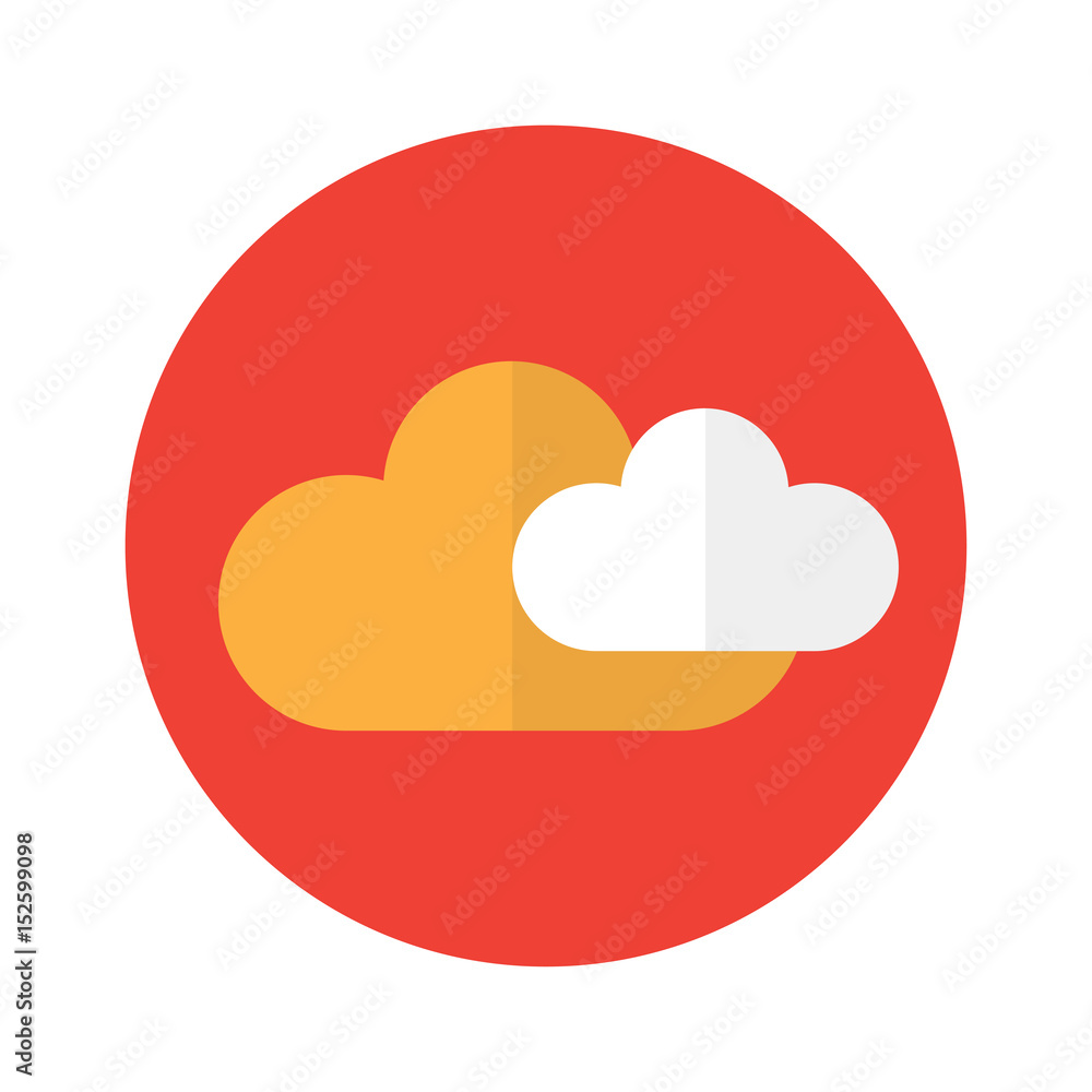 cloud icon. vector illustration. internet server , information technology design concept. cloud icon. vector illustration. internet server , information technology design concept.