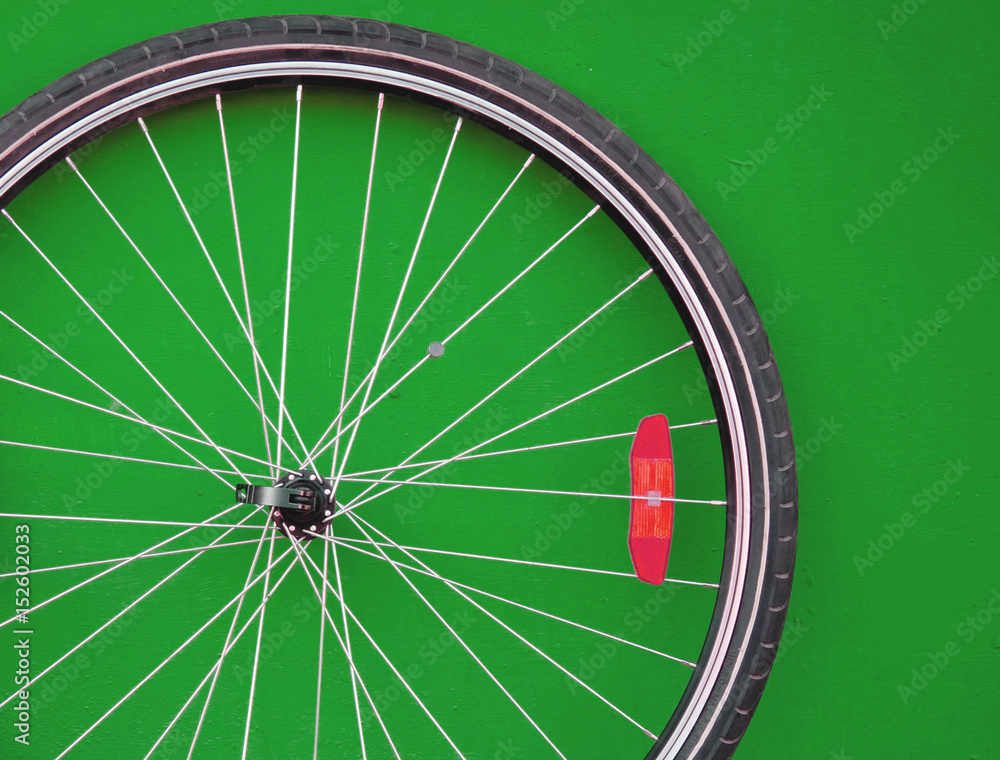Obraz premium Bicycle wheel