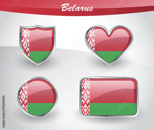 Glossy Belarus flag icon set Free Download Glossy Belarus flag icon set - GFXLoad