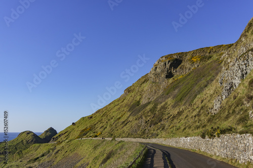 The famous Giant's Causeway