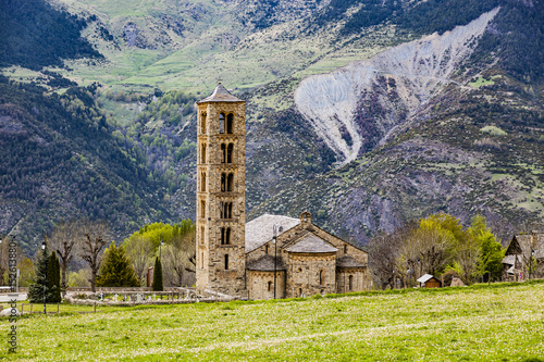 Spain Catalonia Bohi-Valley Romanesque church. photo