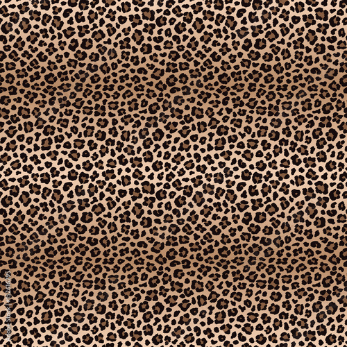Leopard seamless pattern with color transitions