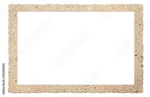 Bild auf Leinwand cadre carton, bordure dentelée à l'ancienne