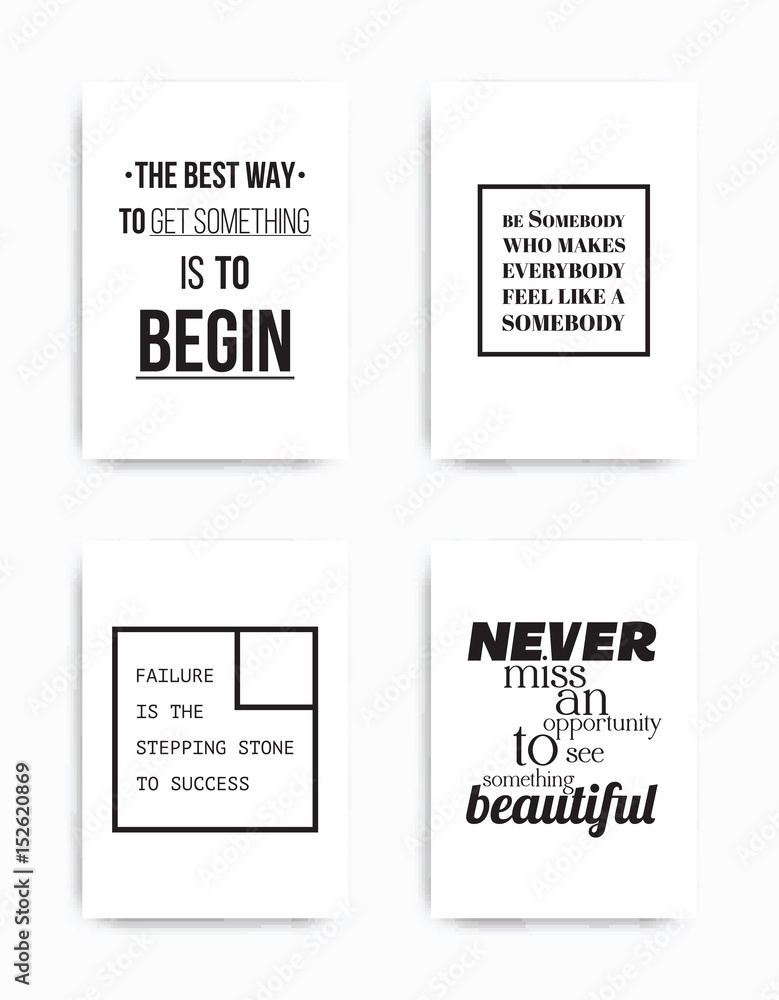 Set posters quote Set posters quote