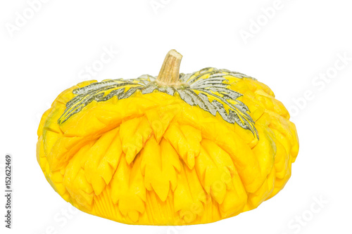 Pumpkin  carved. Thai culture. photo