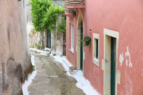 Greek village in Corfu - Makrades