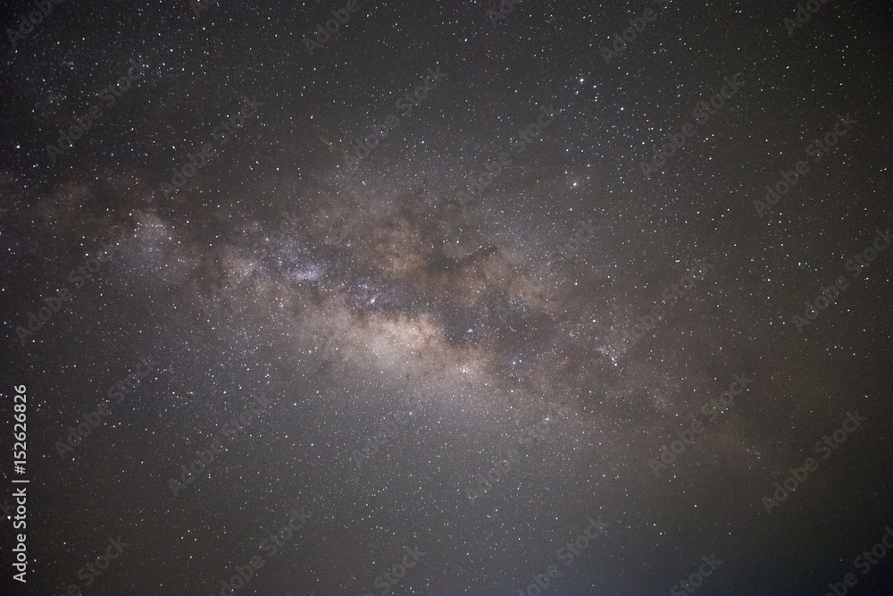 Fototapeta premium beautiful milkyway on a night sky