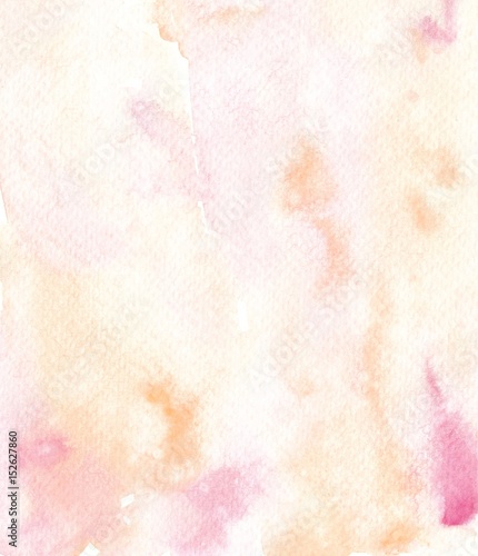 Watercolor textures. Watercolor abstract background for wedding, birthday, Mother's Day. Bridal shower. Pink and orange