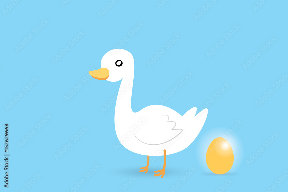 goose and golden egg, investment and business concept01 goose and golden egg, investment and business concept01