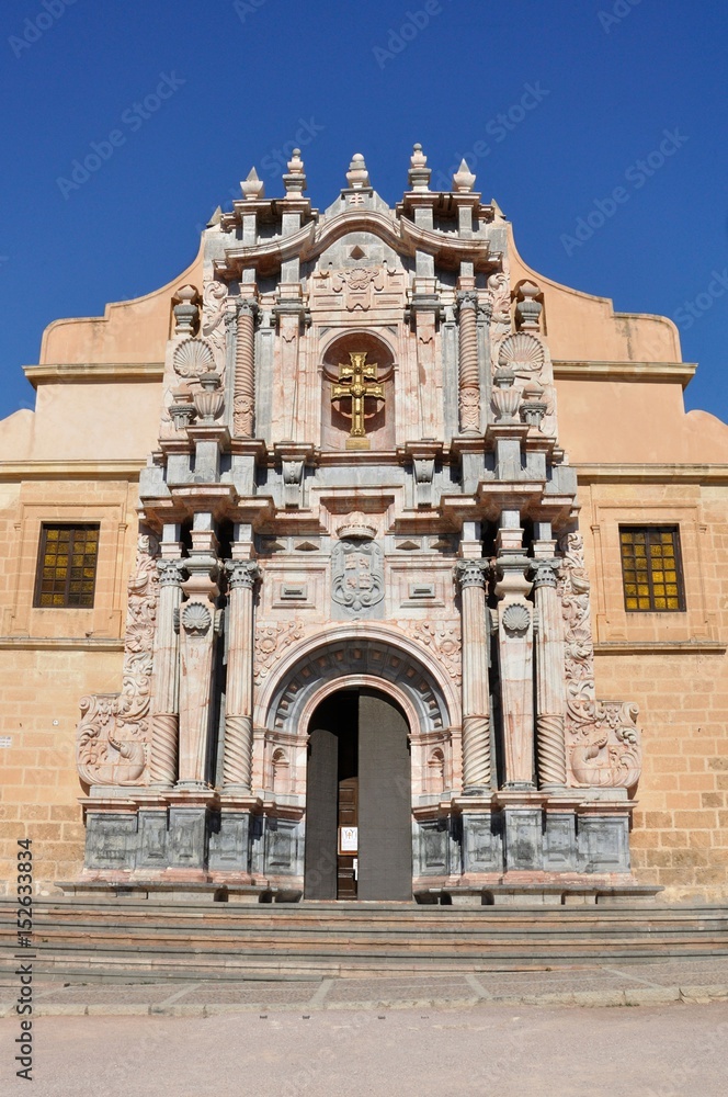 Fachada del santuario de la Vera Cruz de Caravaca