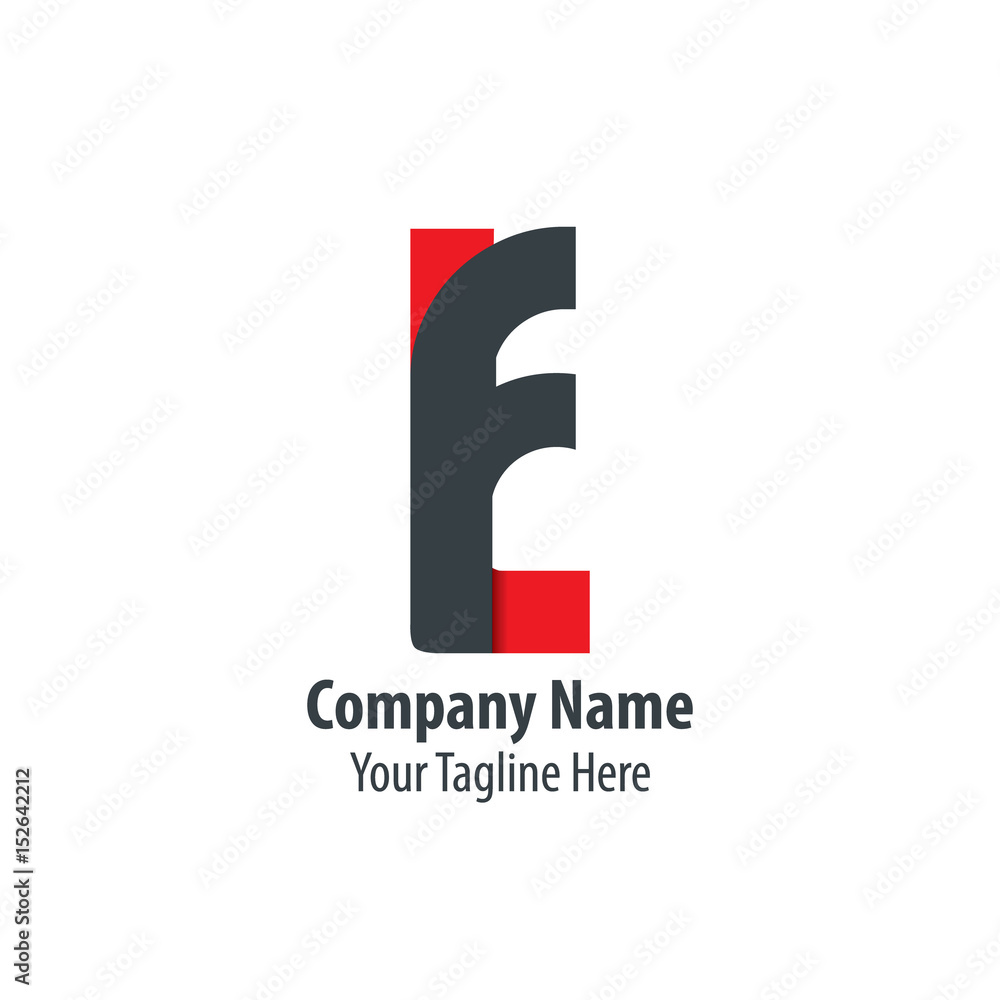 Initial Letter FL Rounded Lowercase Logo Initial Letter FL Rounded Lowercase Logo