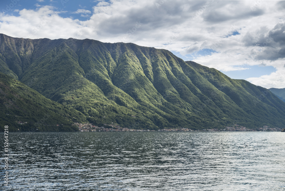 Green Mountains of Lake Como, Italy