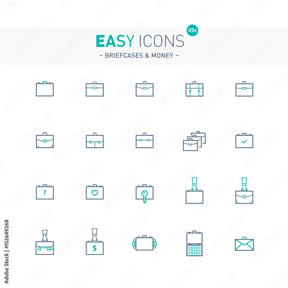 Easy icons 05e Briefcases Easy icons 05e Briefcases