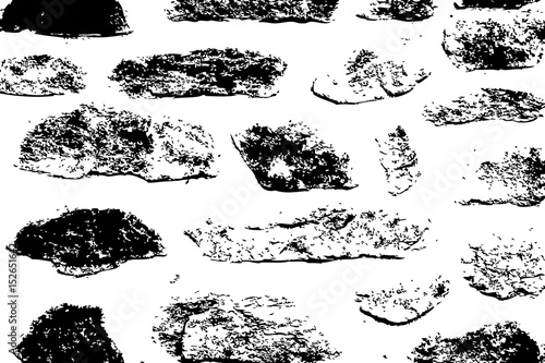 Grunge background. Grunge black and white urban vector texture template. Distress grunge texture - stone, easy to use overlay.