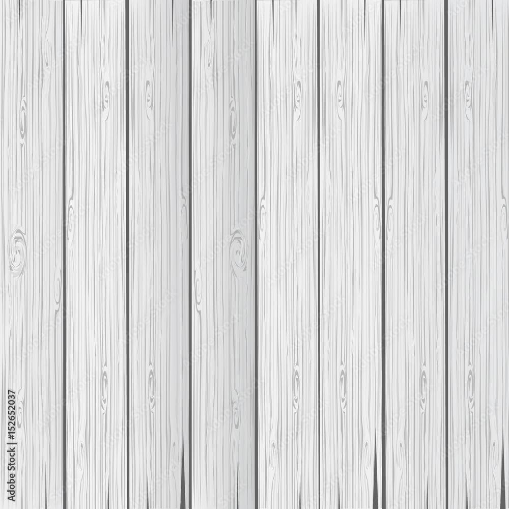 Wood light grey texture. Wooden background old panels. Vector illustration  Stock Vector | Adobe Stock