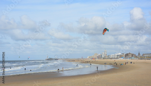 Quadro em tela Strand in Scheveningen