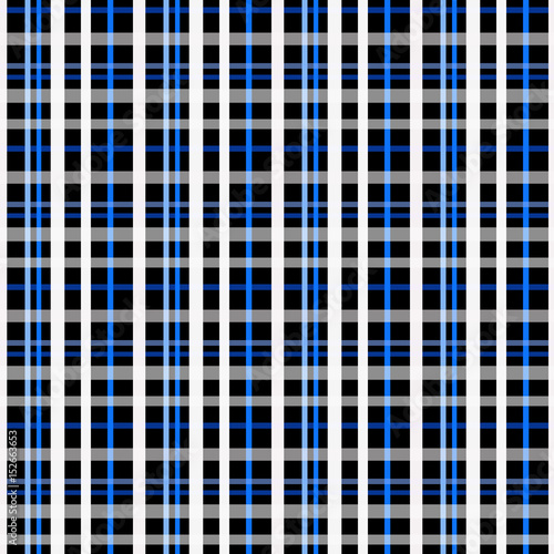 Seamless checkered plaid pattern