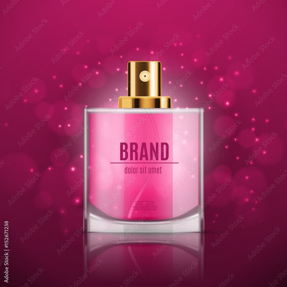 Perfume ads templete