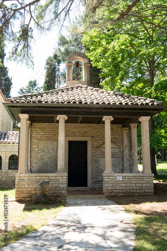 Fototapeta Church of St. Germaine, 15th century , Brioni, Croatia
