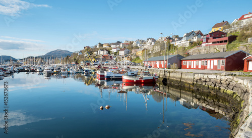 Panorama of Kristiansund, Norway