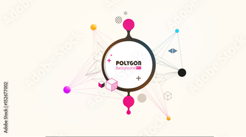 Abstract Geometric Background Vector Illustration