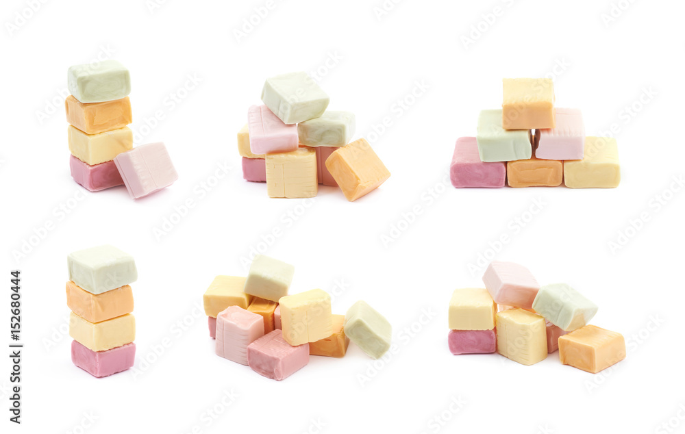 Obraz premium Chewing gum candy isolated