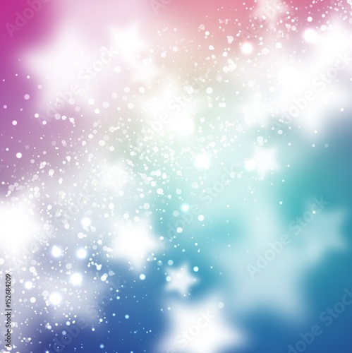 Abstract background with stars