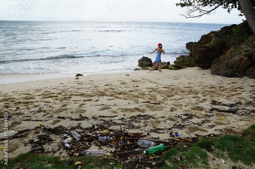 Insel Levontado Umweltverschmutzung
