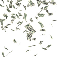 falling dollar money