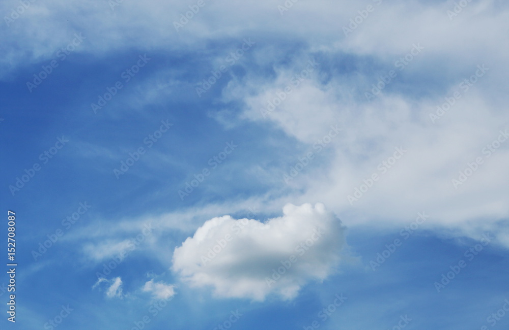 cloudy floating on bright sky in sunshine day cloudy floating on bright sky in sunshine day