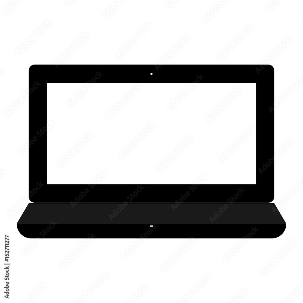 Black laptop this is icon. Black laptop this is icon.