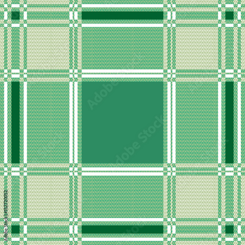 Classical checkered scarf design.