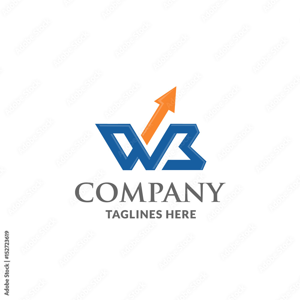 WB letter logo design vector illustration template, W letter logo vector, letter W and B logo vector, creative Letter WB letter logo WB letter logo design vector illustration template, W letter logo vector, letter W and B logo vector, creative Letter WB letter logo