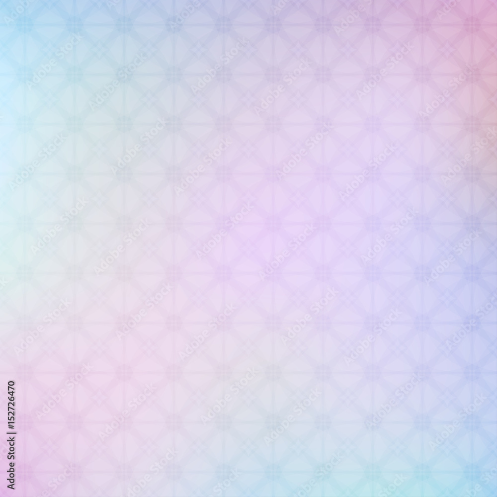 Vector illustration of Abstract colorful geometric background in pastel colors