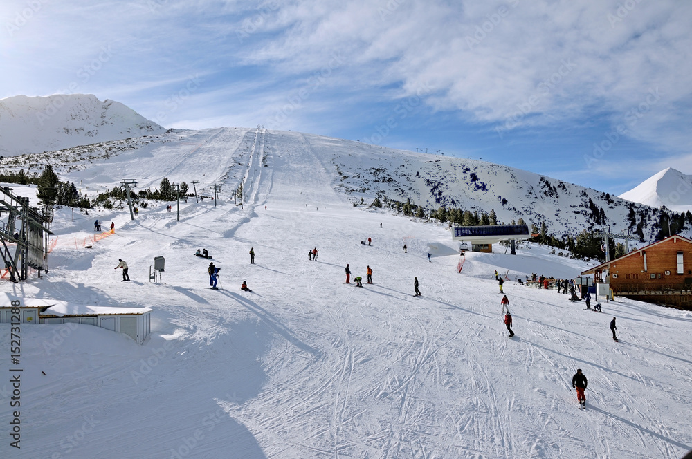 Ski zone Bansko, Bulgaria