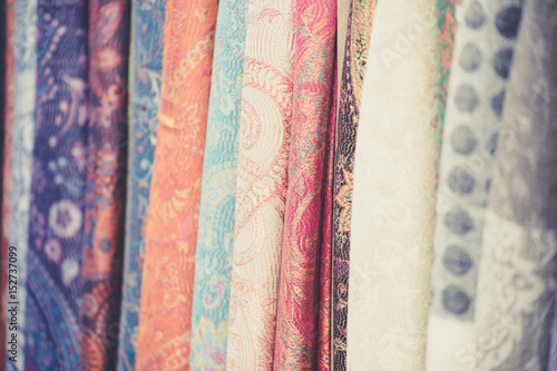 The assortment of the textile